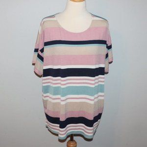 Honey Me Curvy XL Short Sleeve Shirt Top EUC Honeyme